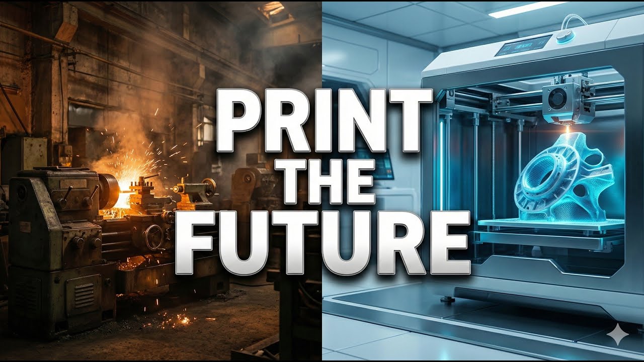 The 3D Printing Revolution: Manufacturing at the Speed of Thought