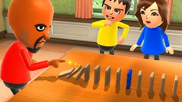 Wii Party U Highway Rollers - D Laurel Vs Leonel Vs Eduardo Vs Dunbar (Expert CPU)