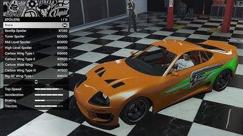 GTA 5 - DLC Vehicle Customization - JESTER CLASSIC (Toyota Supra) and Review