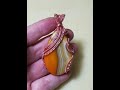 How To Design a Wire Wrapped Pendant Start to Finish | Drilled Cabochon Pendant