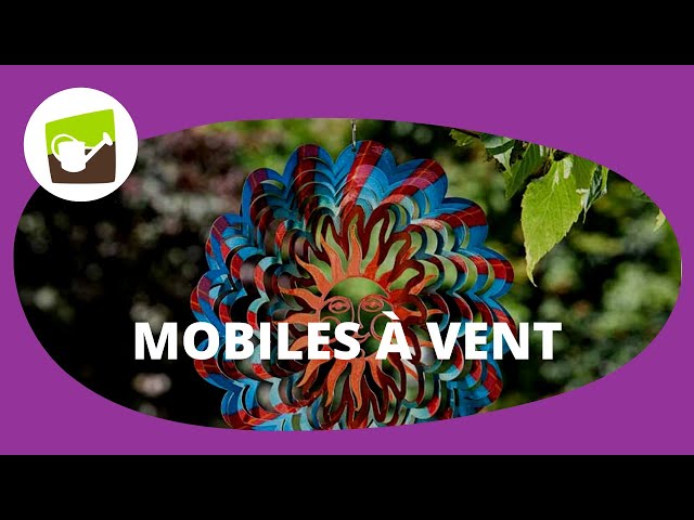 Mobile à vent Soleil Or ! Mobiles à vent sur