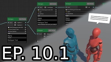 Unity Dialogue Editor Tutorial made with graph view Part 10.1 - New And Better Node