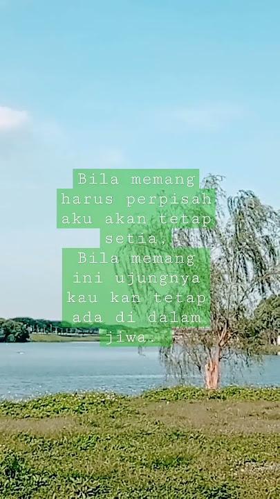 Bila Memang Harus Berpisah