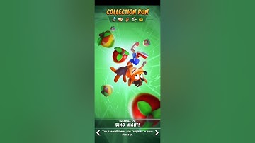 Crash On The Run - Collection Run Dino Might!