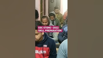 #SSC STENO -2022 skill test ki damdaar tayari