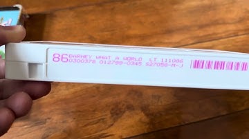 Barney’s What A World We Share! 1999 VHS