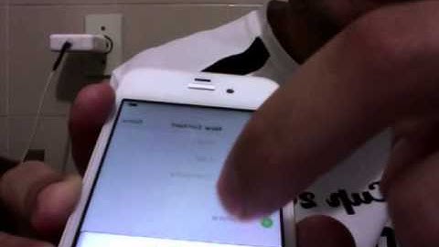 Bypass Lock Screen iPhone 4S ios 7.0.4