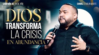 Download Lagu DIOS TRANSFORMA LA CRISIS EN ABUNDANCIA - Evang. Starlin Marte - [Campaña de Fin de Año CCSV] MP3