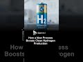 How a New Process Boosts Clean Hydrogen Production