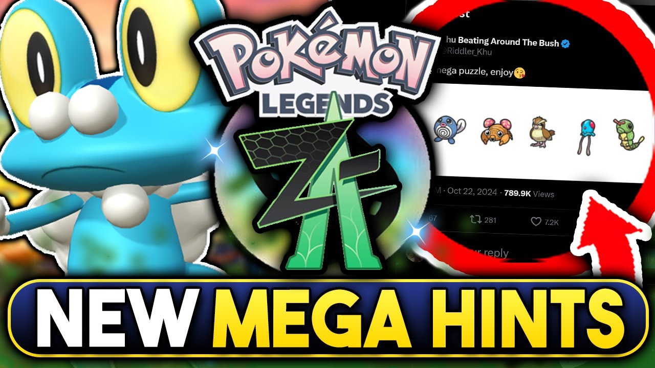 POKEMON NEWS! NEW MEGA EVOLUTION HINTS FOR LEGENDS Z-A? TRAILER