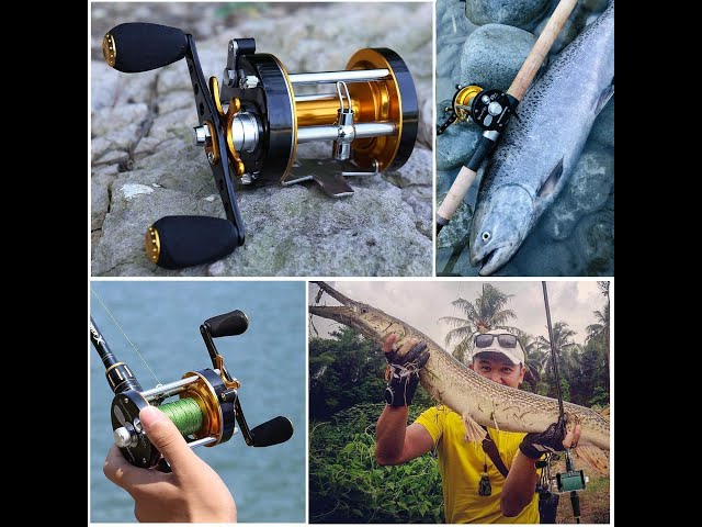 Sougayilang Fishing Reels Round Baitcasting Reel 