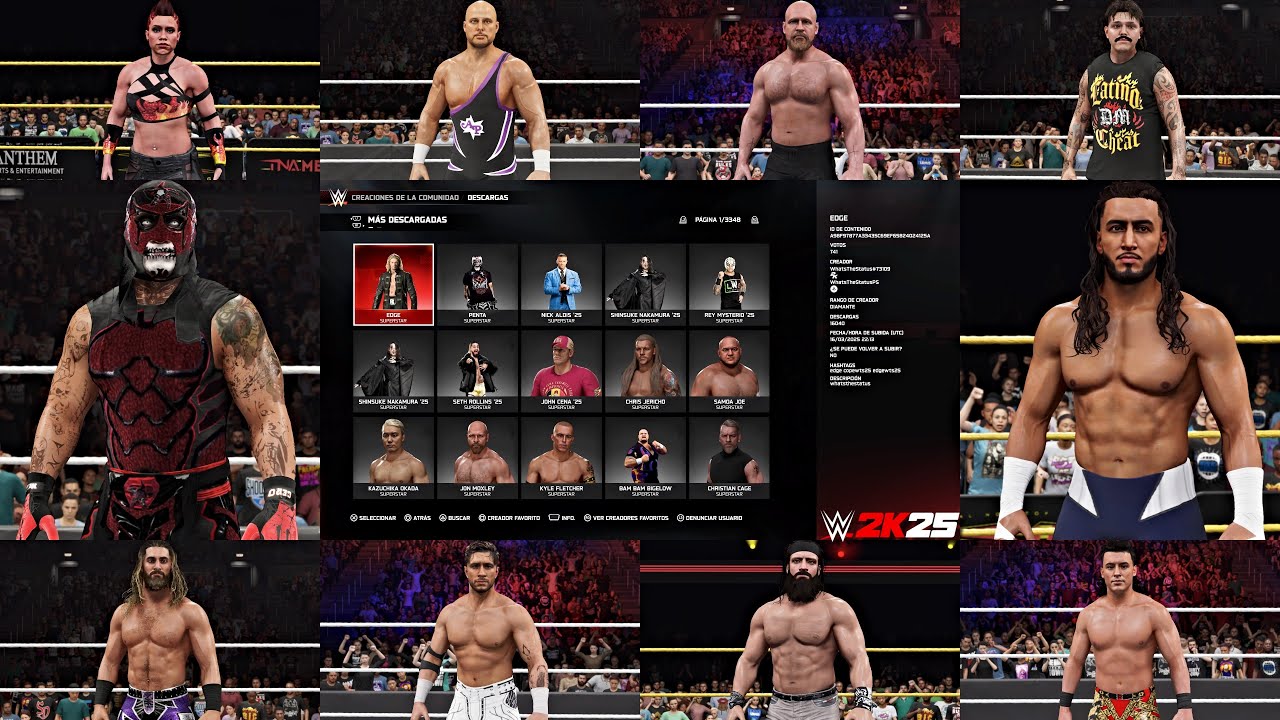 WWE 2K25: CAWS THAT YOU NEED TO DOWNLOAD | COMMUNITY CREATIONS ...