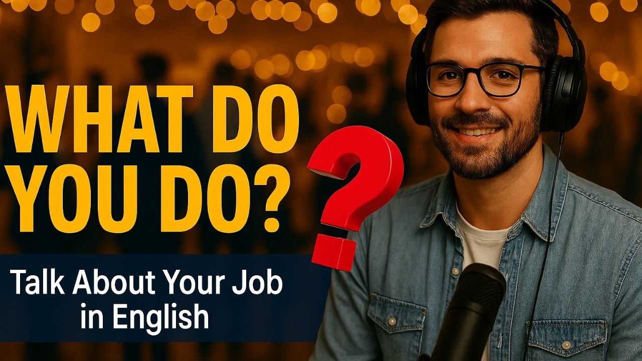 Talk About Your Job in English | Easy Conversation Practice