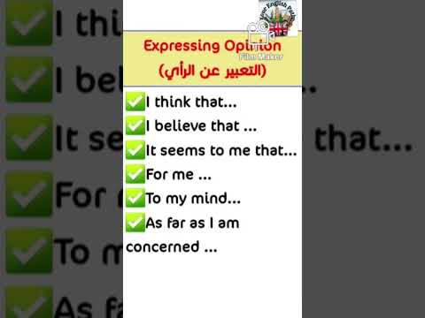   التعبير عن الرأي