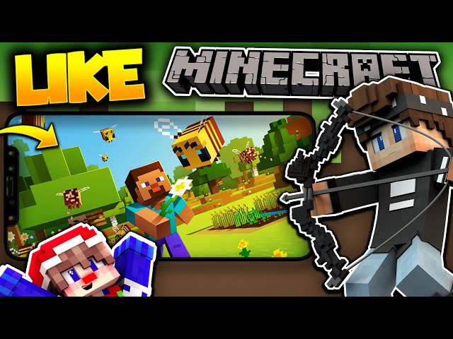 Top 5 games like minecraft java edition  top 5 games like minecraftfor  android and ios 