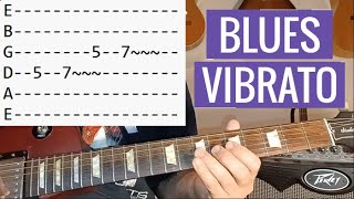 Blues Guitar Lesson - Vibrato by Guitar Lessons BobbyCrispy 2,410 views 6 months ago 4 minutes, 18 seconds