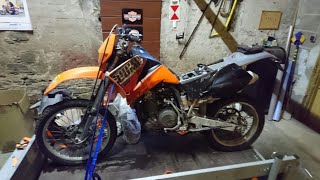 Ktm Lc4 620 Lse 640 Katastrophe Projekt Bestandsaufnahme Motorschuppen Werkstattvlog
