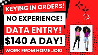 It Won't Last! Apply Now! No Experience Data Entry No Phones! $17.50 An Hour Work From Home Job