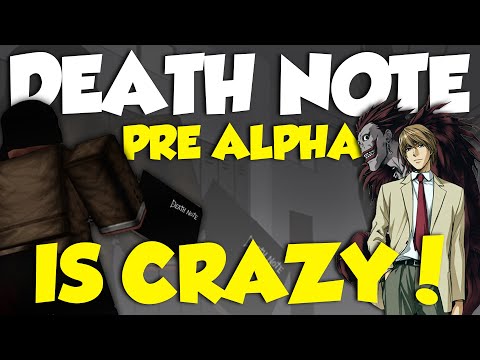 This Death Note Game On Roblox Is Crazy Critical Youtube - attack on titan pre alpha roblox