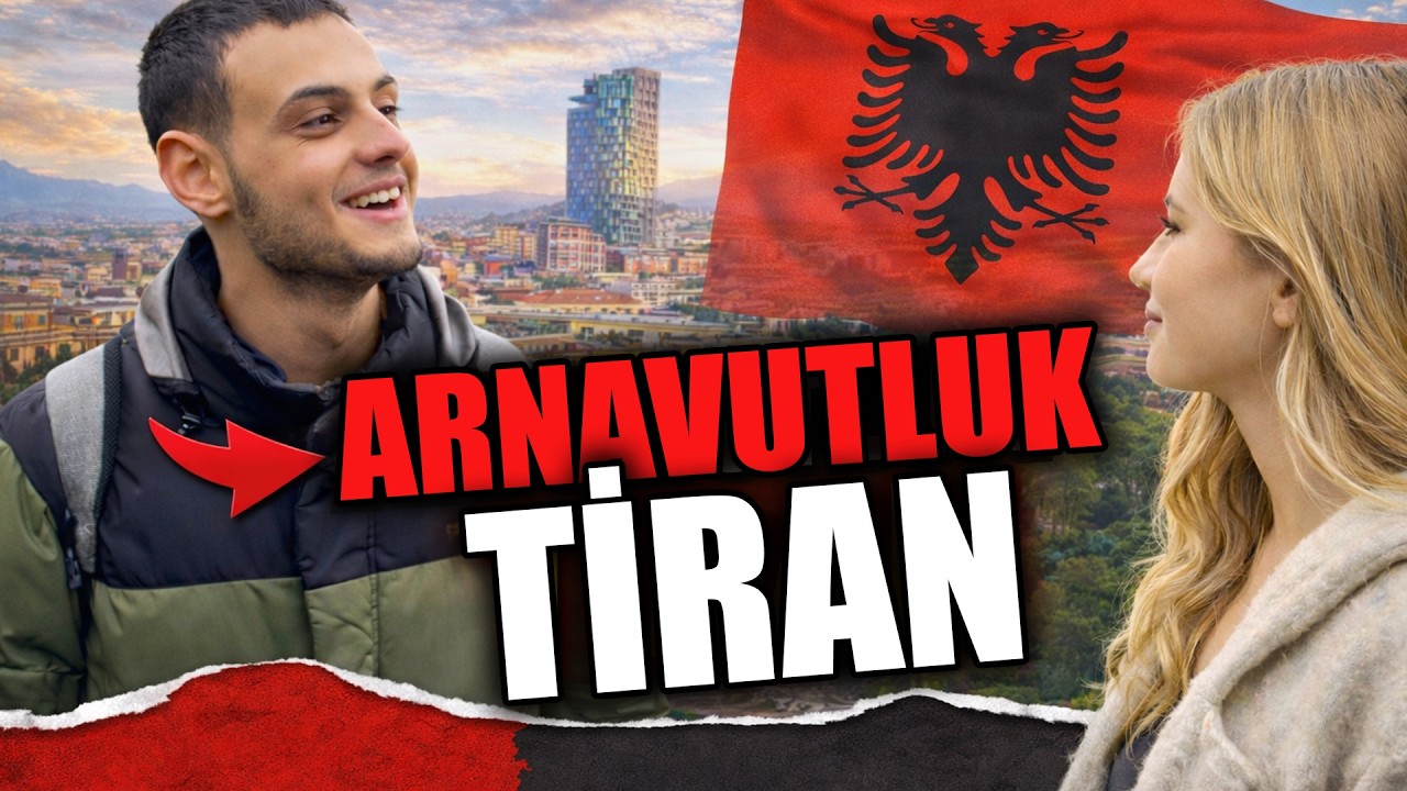 TÜRKLERE VİZESİZ olan ARNAVUTLUĞA GELDİK ! TİRAN ŞEHİR TURU !