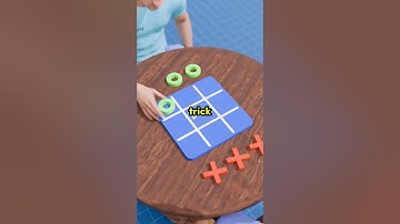 How To Always Win in Tic Tac Toe 😎 #shorts