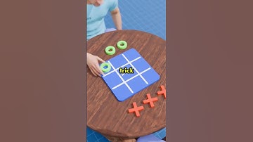 How To Always Win in Tic Tac Toe 😎 #shorts