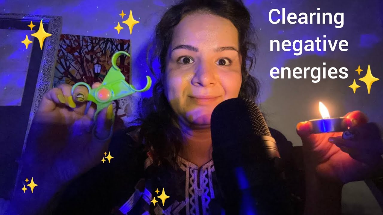 Asmr Clearing negative energies for relaxing#asmr 