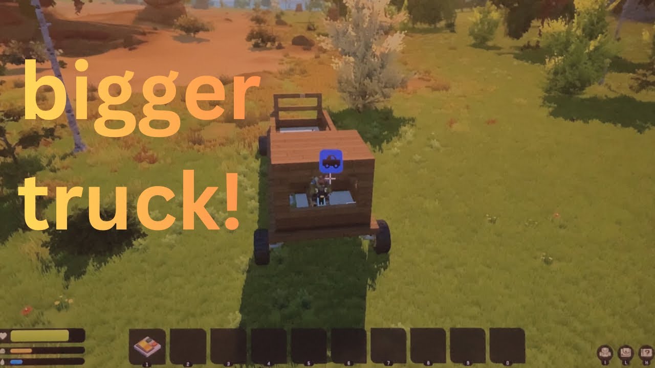 Building a bigger truck!: scrap mechanic  ep36￼ ￼