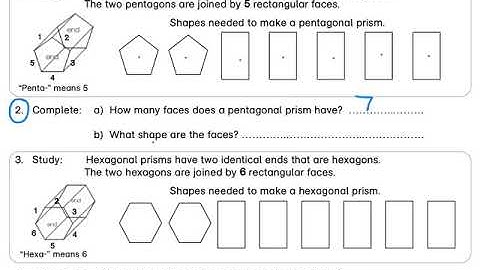 Pentagonal and Hexagonal Prism