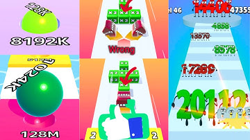 Episode 269 Live - The Evolution of 2048 Merge Games (Ball Run, Jelly Run & Number Games 3 in one)