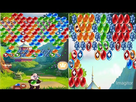 Panda pop 3D Game level no 85 Finishing | Panda is happy because all balls has been fall down