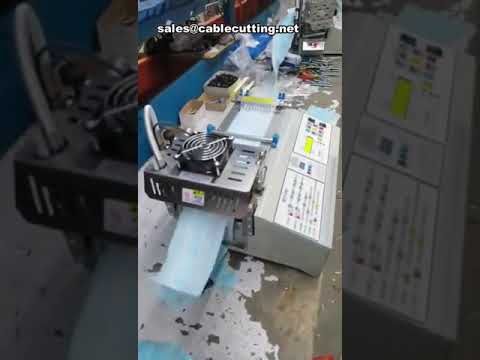 Simple-Model Hot Knife Polyester Round Rope Belt Cutting Machine