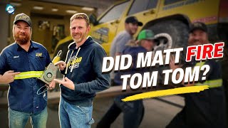 What happened to Tom Tom on Matt&#39;s Off Road Recovery?