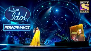 Arunita ने 'Aap Ki Aankhon' पे दिया एक खूबसूरत Performance! | Indian Idol Season 12