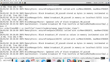Hadoop Certification - CCA - Pyspark - 02 Aggregating data (totals continued)