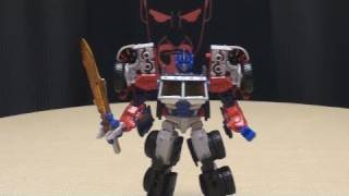 Reveal the Shield G2 LASER OPTIMUS PRIME: EmGo's Transformers Reviews N' Stuff