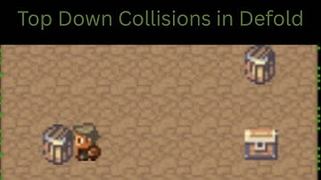 Implement Top Down Collisions in Defold - Defold 2D Tutorial 6 #defold #2dgames