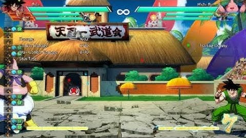 Base Goku 8.7k combo w/ 4 bars assist and sparking