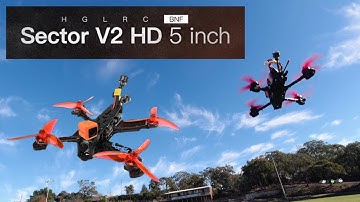 HGLRC Sector 5 V2 FPV Racing Drone - CRAZY FAST!
