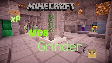 Minecraft Xp Mob Grinder Tutorial Easy And Simple 1.8/1.9/1.10/1.11