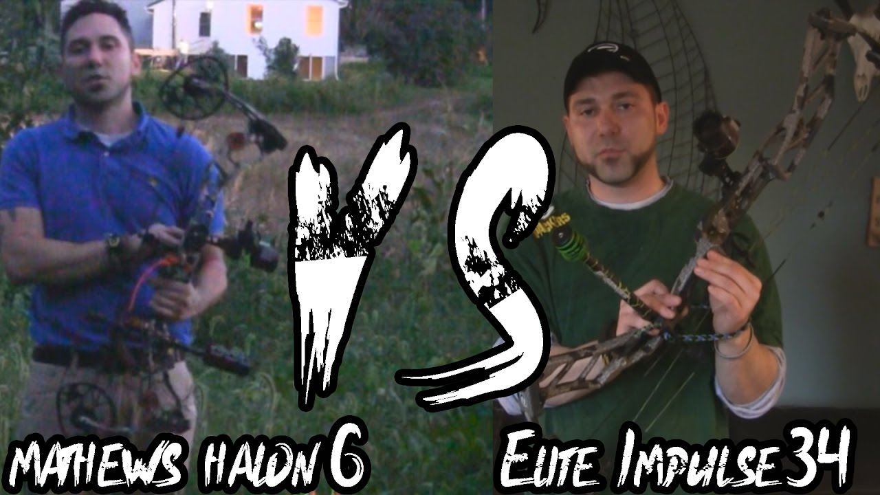 Mathews Halon 6 VS Elite Impulse 34 Bow Review YouTube