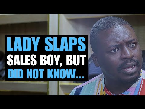 LADY SLAPS SALES BOY DID NOT KNOW HE WAS THE BOSS | Moci Studios