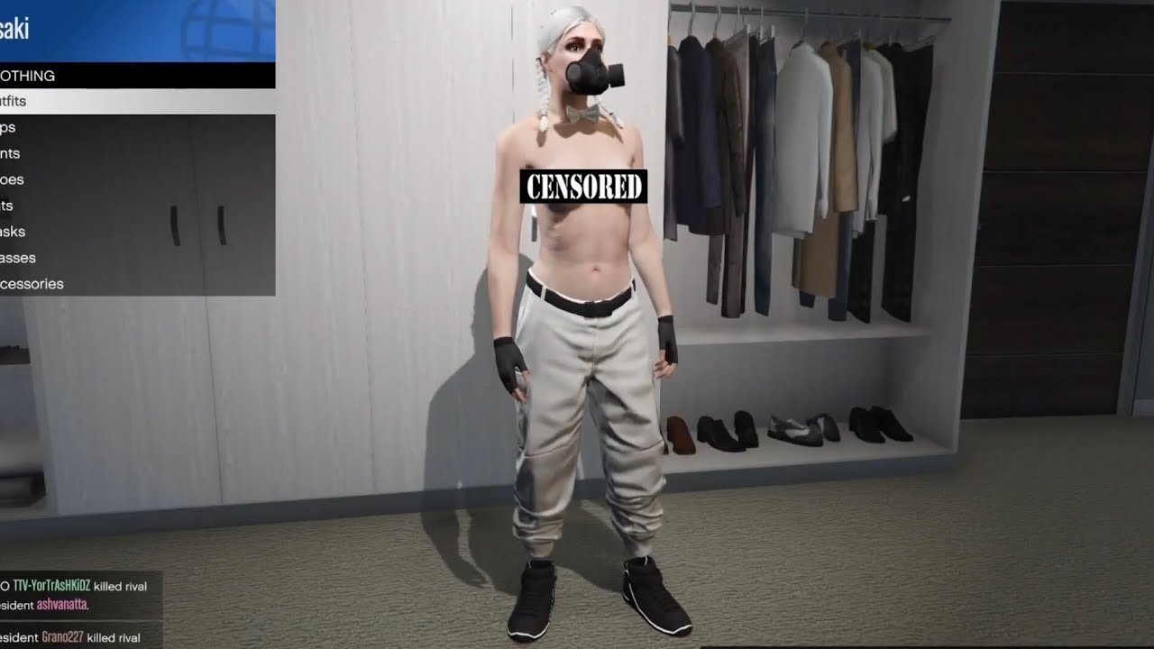 PmHD // Xav on X: GTA 5 Online *NEW* ''NO BRA'' NIPPLE/TOPLESS GLITCH!  (Female Clothing Modded Outfits Glitch 1.46) Enjoy!    / X