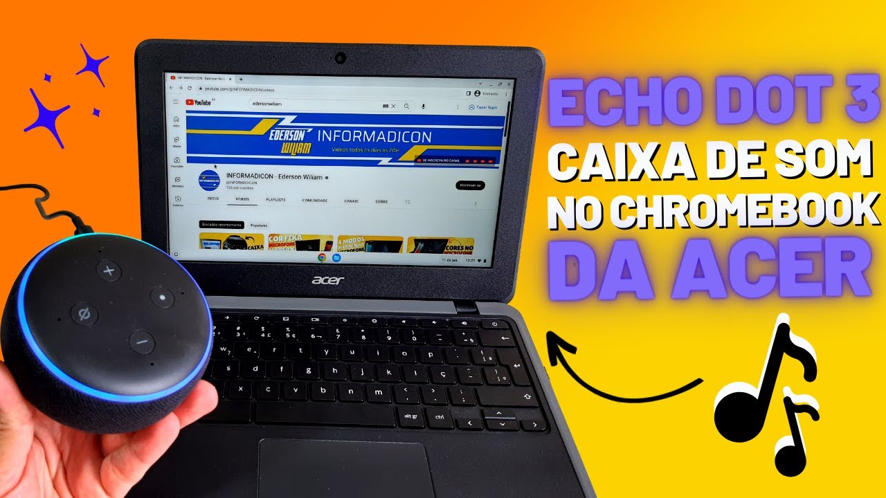Curated visual reference: Picture Idea: Como Usar A Echo Dot 3 Geração Como Caixa De