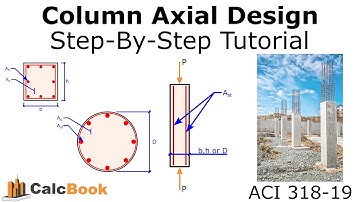 Concrete Column Axial Design (ACI 318-19)