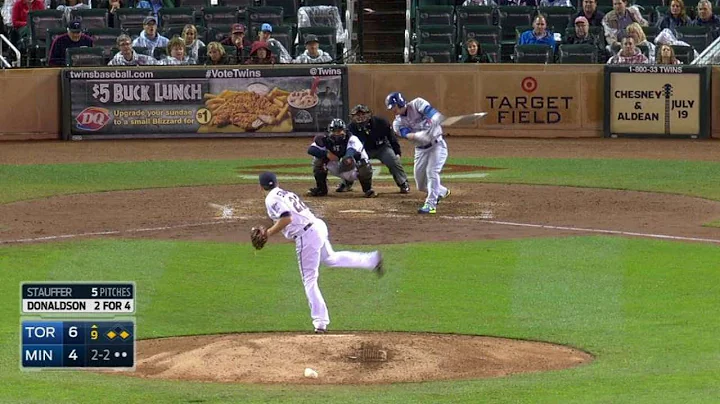 TOR@MIN: Stauffer retires Donaldson to end the jam