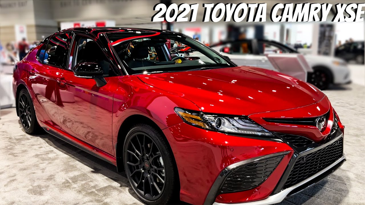 2021 Toyota Camry XSE Supersonic Red - Exterior and Interior Walkaround