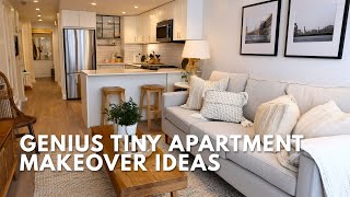 Genius Tiny Apartment Makeover Ideas for Small Living Spaces
