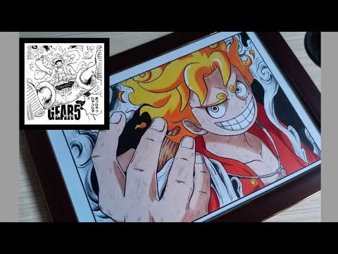 Drawing luffy Gear 5 - model: nika |onepiece - YouTube