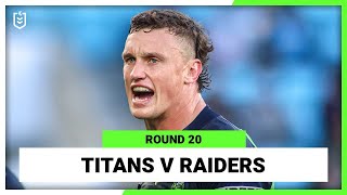 NRL Gold Coast Titans v Canberra Raiders | Round 20, 2022